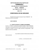 CERTIFICADO DE CONDUCTA