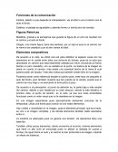 La funciones de la comunicación