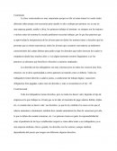Contextualiza conclusión del curso