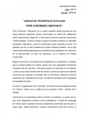 “ASSAIG DE TECNÒPOLIS CATALANA: PERE COROMINES I MONTANYÀ”