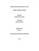 TRABAJO SISTEMA GESTION DE CALIDAD: PRODUCTIVIDAD