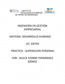 DESARROLLO HUMANO: SUPERACION PERSONAL