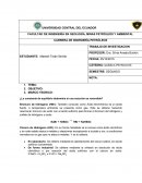 TRABAJO DE INVESTIGACIÓN: EN GEOLOGÍA, MINAS PETRÓLEOS Y AMBIENTAL