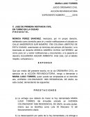 Demanda oc accion reivindicatoria baja california