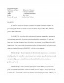 Ensayo sobre La diabetes.