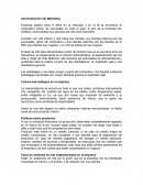 Empresa asofon tiene 6 años en el mercado y en el df se encuentra el corporativo tienen 34 s