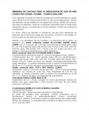 MEMORIA DE CALCULO PARA LA INSTALACION DE GAS DE UNA CLINICA EN COLIMA, COLIMA. ‘’CLINICA SAN JOSÉ’’
