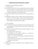 Administración del Riesgo del Capital de Trabajo Bruto