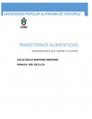 TRANSTORNOS ALIMENTICIOS (TCA)