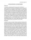 EVOLUCION DE LA EDUCACION GRIEGOS