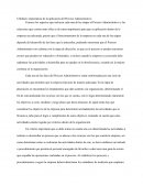 Importancia del proceso adminsitratio