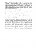 Podemos definir el constitucionalismo como la forma de organizar un Estado cimentándolo en una ley suprema