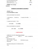 INFORME DE LEVANTAMIENTO CADAVÉRICO