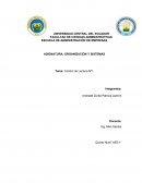 Control de Lectura para los alumnos