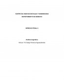 Análisis del articulo 116 del código penal de Aguascalientes