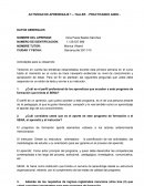 Actividad de aprendizaje Taller Practicando ando