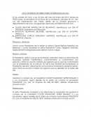 MODELO DE ACTA DE SESION DE DIRECTORIO DE SERMOLPLAST SAC