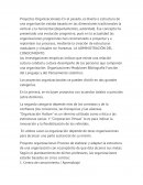 Proyectos organizacionales