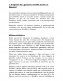 Biografía de Alphonse Gabriel Capone