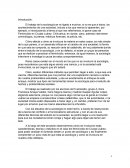 El trabajo de la sociología