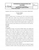 Ensyo de Cocina colonial