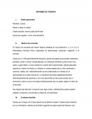 Modelo de informe mixto psico pedagogico