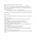 Problemas de matematicas para niños