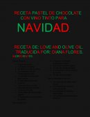 Cuale es la Receta de Pastel de Chocolate Para Navidad