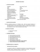 Informe problemas de apredizaje