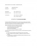 Punto de equilibrio.