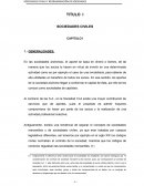 SOCIEDADES CIVILES Y REORGANIZACION DE SOCIEDADES