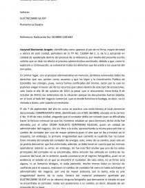 ELECTRICARIBE SA ESP. Página 1