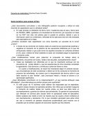 Guión tentativo para evaluar el Plan.