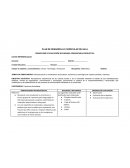 PLAN DE DESARROLLO CURRICULAR DE AULA