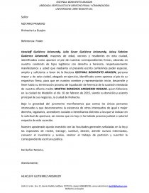 Poser suceion intestada. Página 1