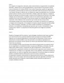 Respuesta al Foro de la semana