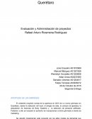 Evaluación y Administración de proyectos APERTURA DE UN GIMNASIO