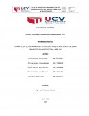 ESTADO ACTUAL DE LOS PAVIMENTOS Y SU EFECTO EN TRÁNSITO VEHICULAR DE LAS ZONAS URBANAS DE LIMA METROPOLITANA – AÑO 2015