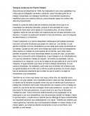 Tiempos modernos de Charlie Chaplin.