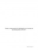 Causas y consecuencias de la deforestación en el municipio de las terrenas periodo, 2010-2011