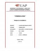 TRABAJO ACADÉMICO CRIMINOLOGIA