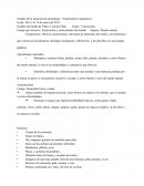 Aprendizaje: “Explorando la naturaleza”.