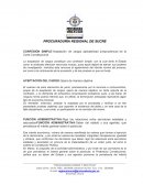 Aceptación del cargo - opera de manera objetiva