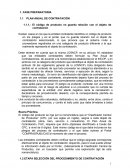 FASE PREPARATORIA: PLAN ANUAL DE CONTRATACIÓN