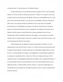 Comentario sobre “el orden del discurso” de Michael Foucault