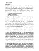 ¿Democracia? Por El Laico