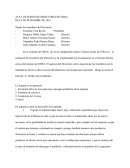 Acta de directorio de EMSA