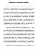 Trabajo sobre la violencia de género