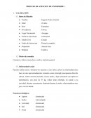 FORMATO DE PROCESO DE ATENCION DE ENFERMERÍA
