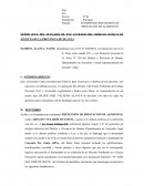 SEÑOR JUEZ DEL JUZGADO DE PAZ LETRADO DEL MÓDULO BÁSICO DE JUSTICIA DE LA PROVINCIA DE HUANTA